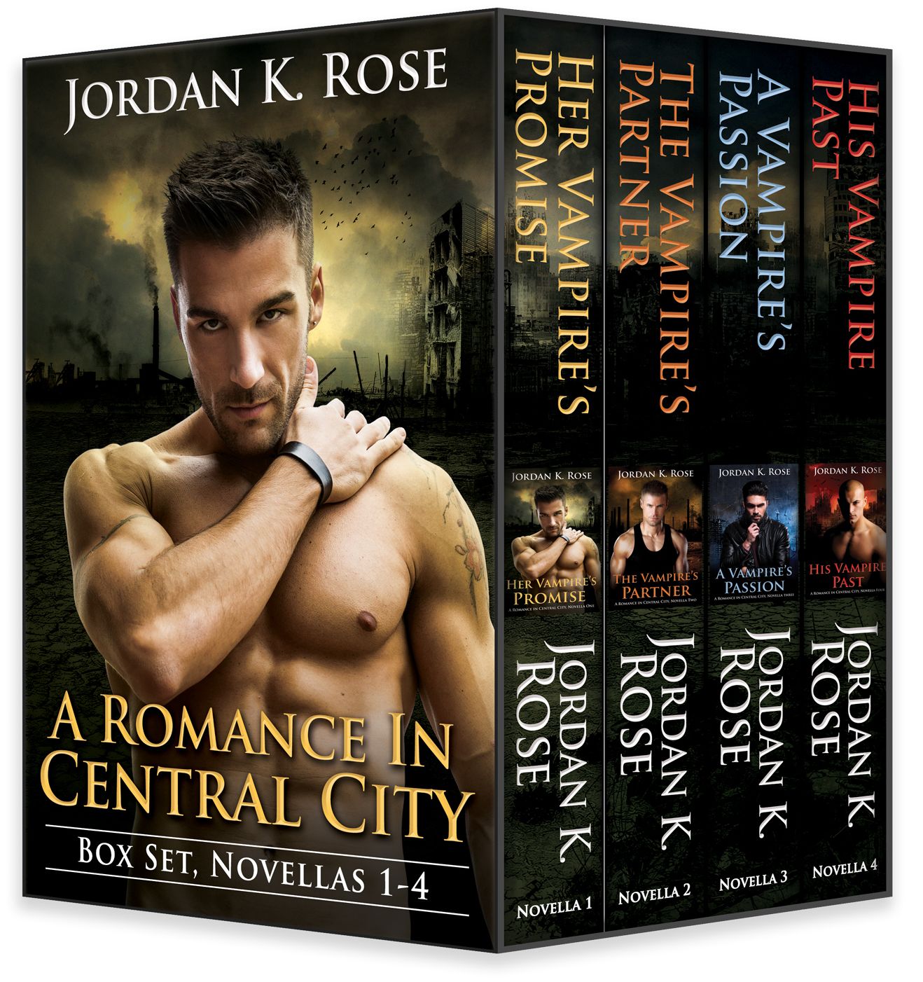 A Romance In Central City Box Set, Novellas 1-4