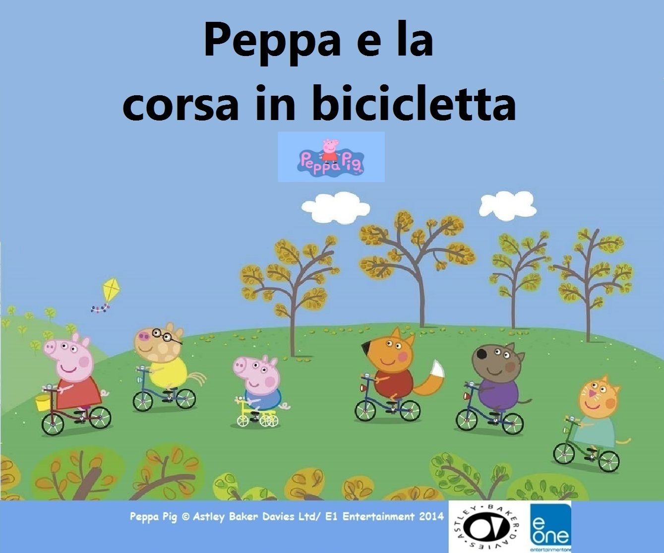 PEPPA E LA CORSA IN BICICLETTA