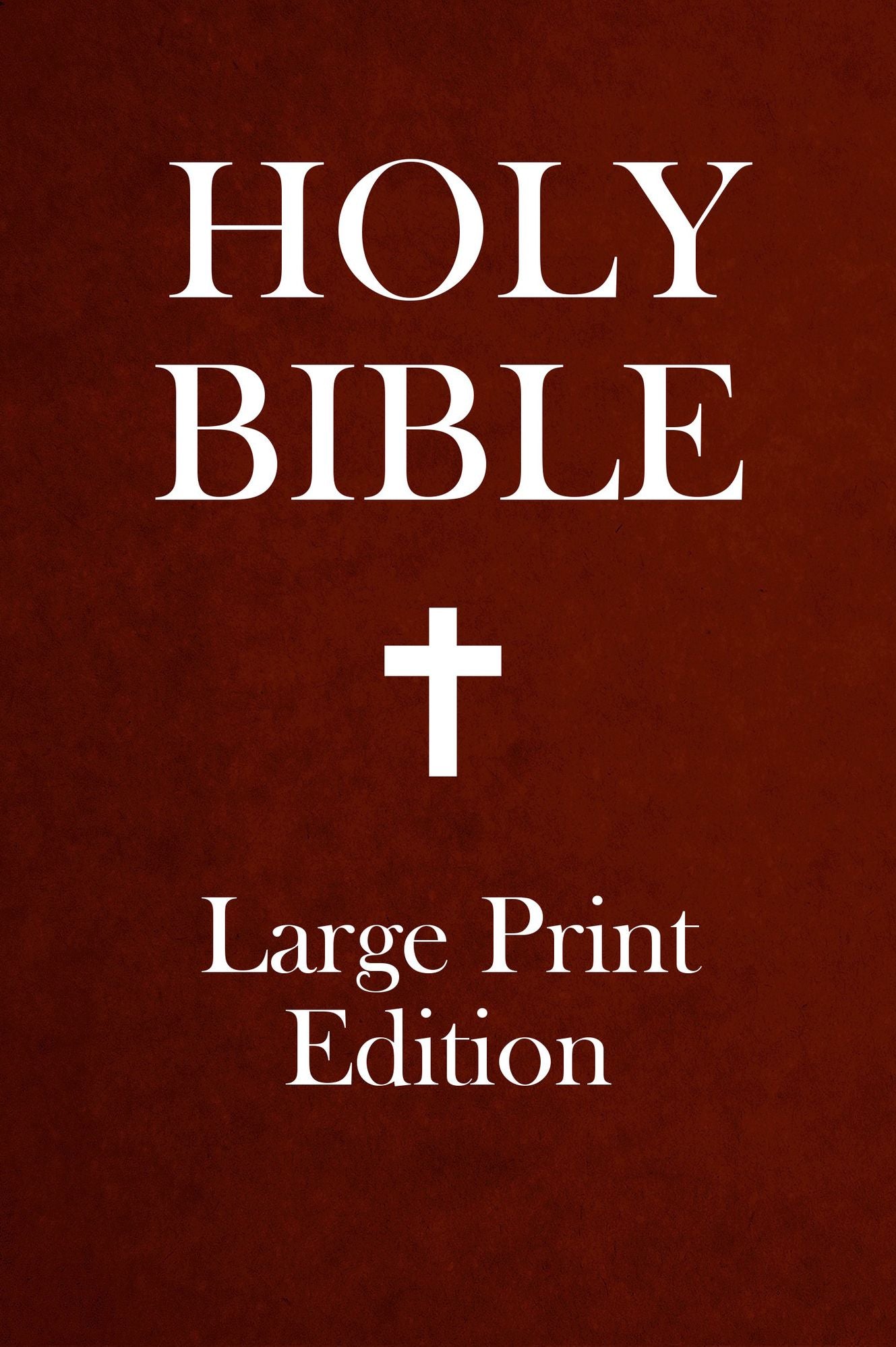 Large Print Bible - King James Version