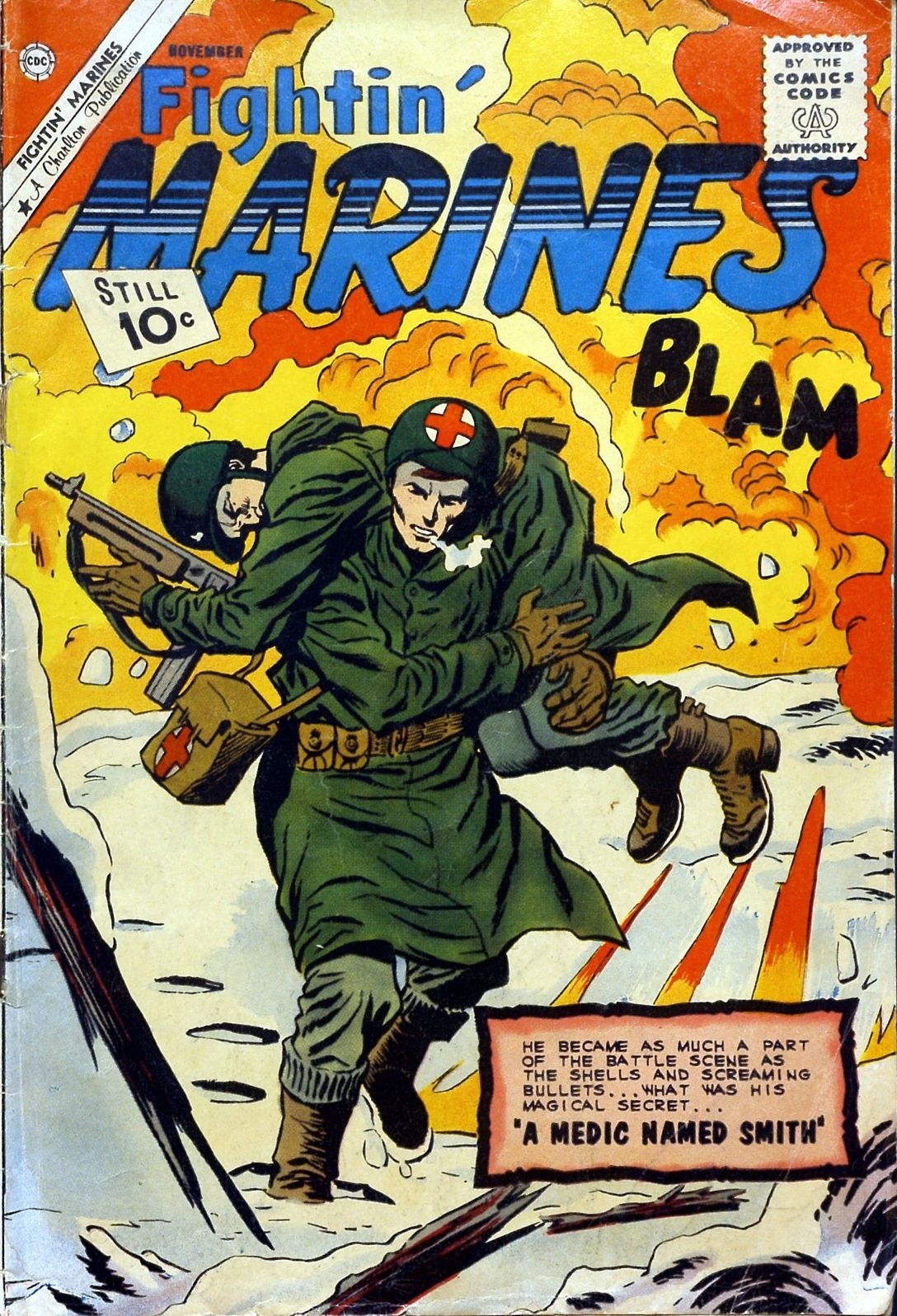 Fightin Marines Number 44 War Comic Book