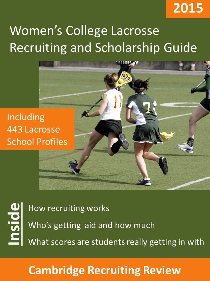 Women's College Lacrosse Recruiting and Scholarship Guide Including 443 Lacrosse School Profiles