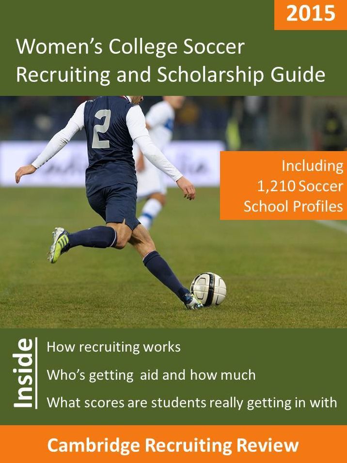 Women's College Soccer Recruiting and Scholarship Guide Including 1,120 Soccer School Profiles