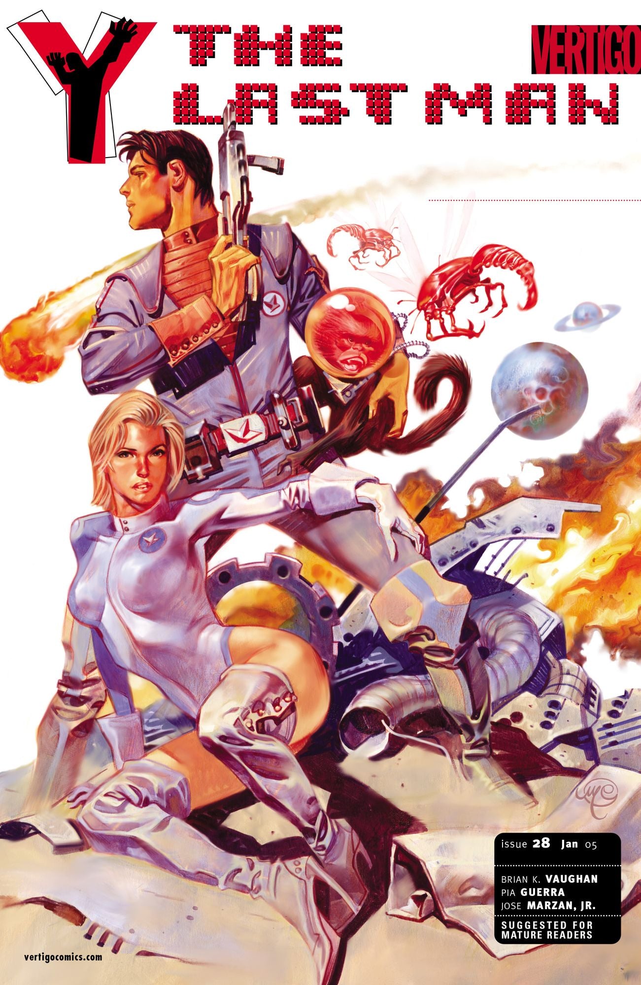 Y: The Last Man (2002-) #28