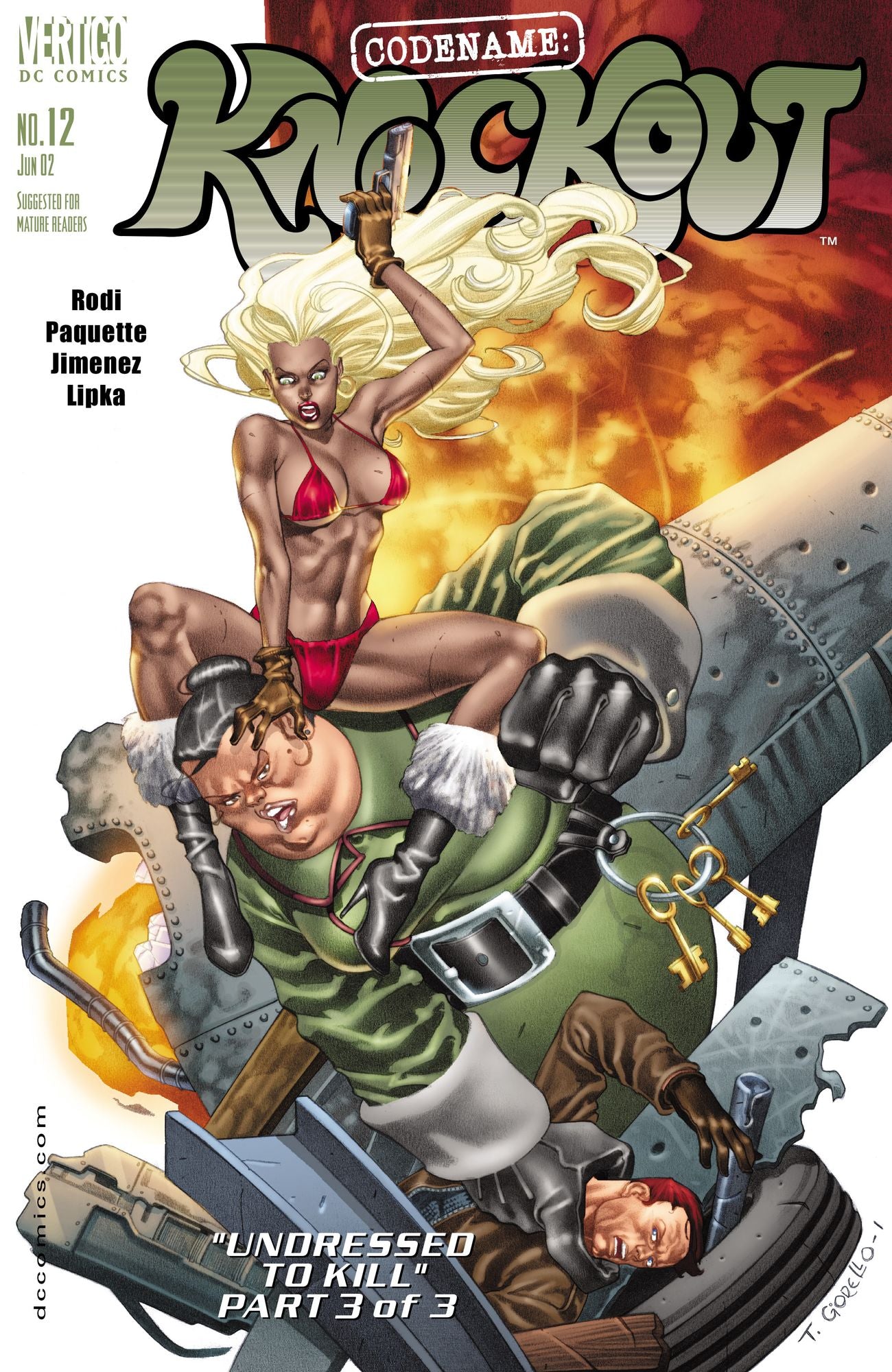 Codename: Knockout (2001-) #12