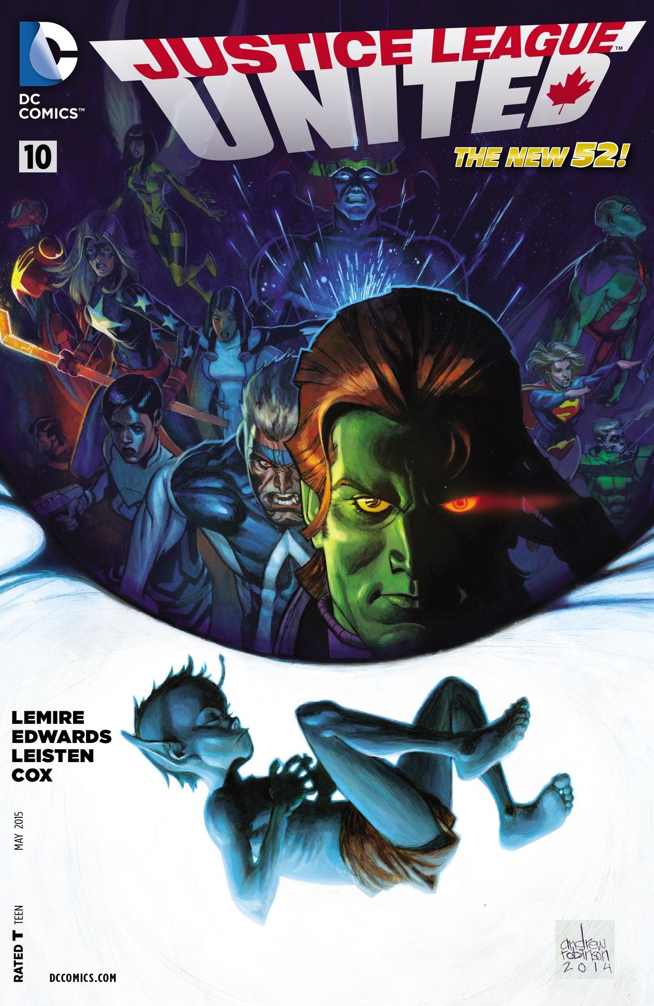 Justice League United (2014-) #10 (NOOK Comic with Zoom View)
