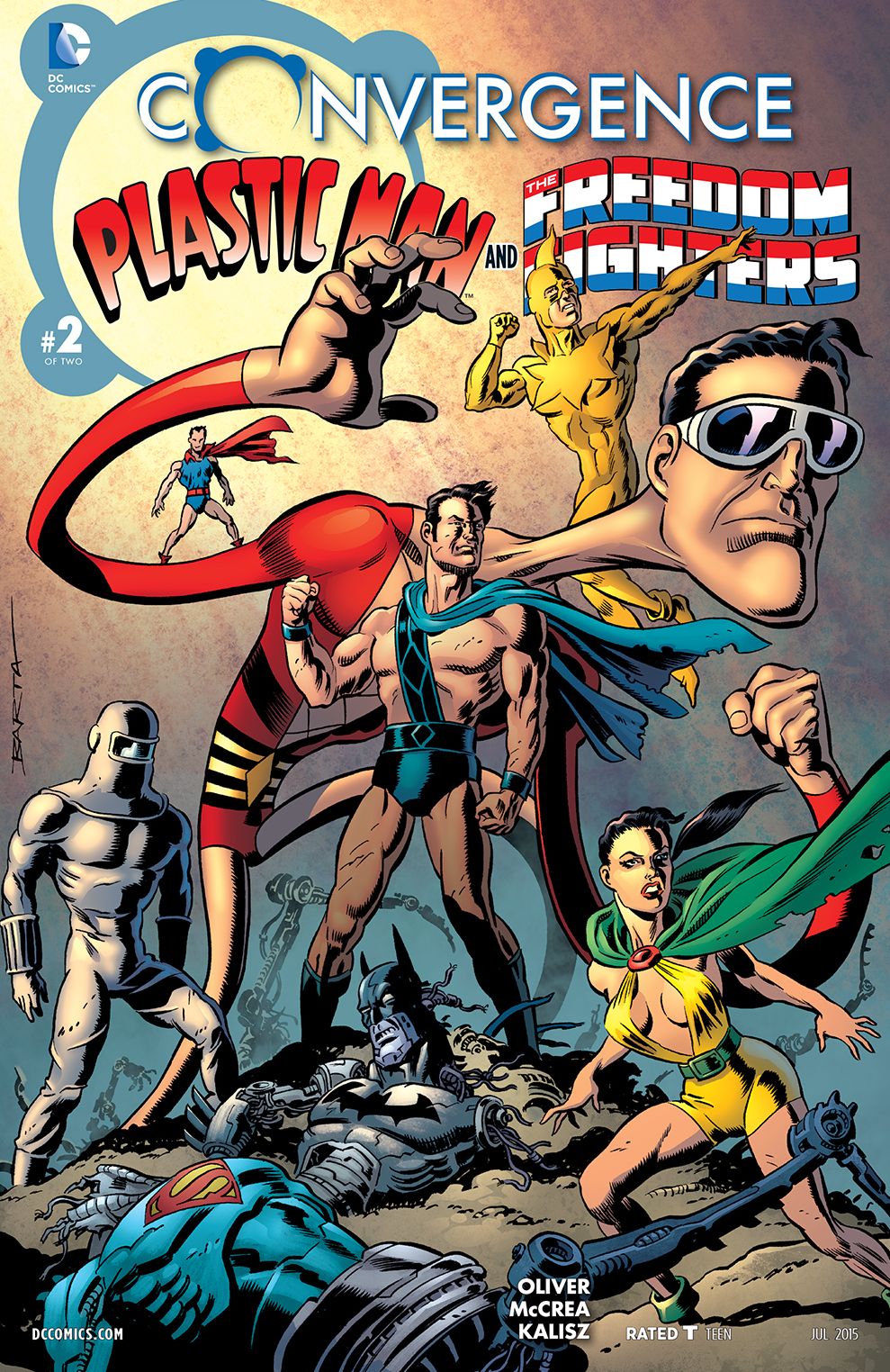 Convergence: Plastic Man and the Freedom Fighters (2015-) #2 (NOOK Comic with Zoom View)