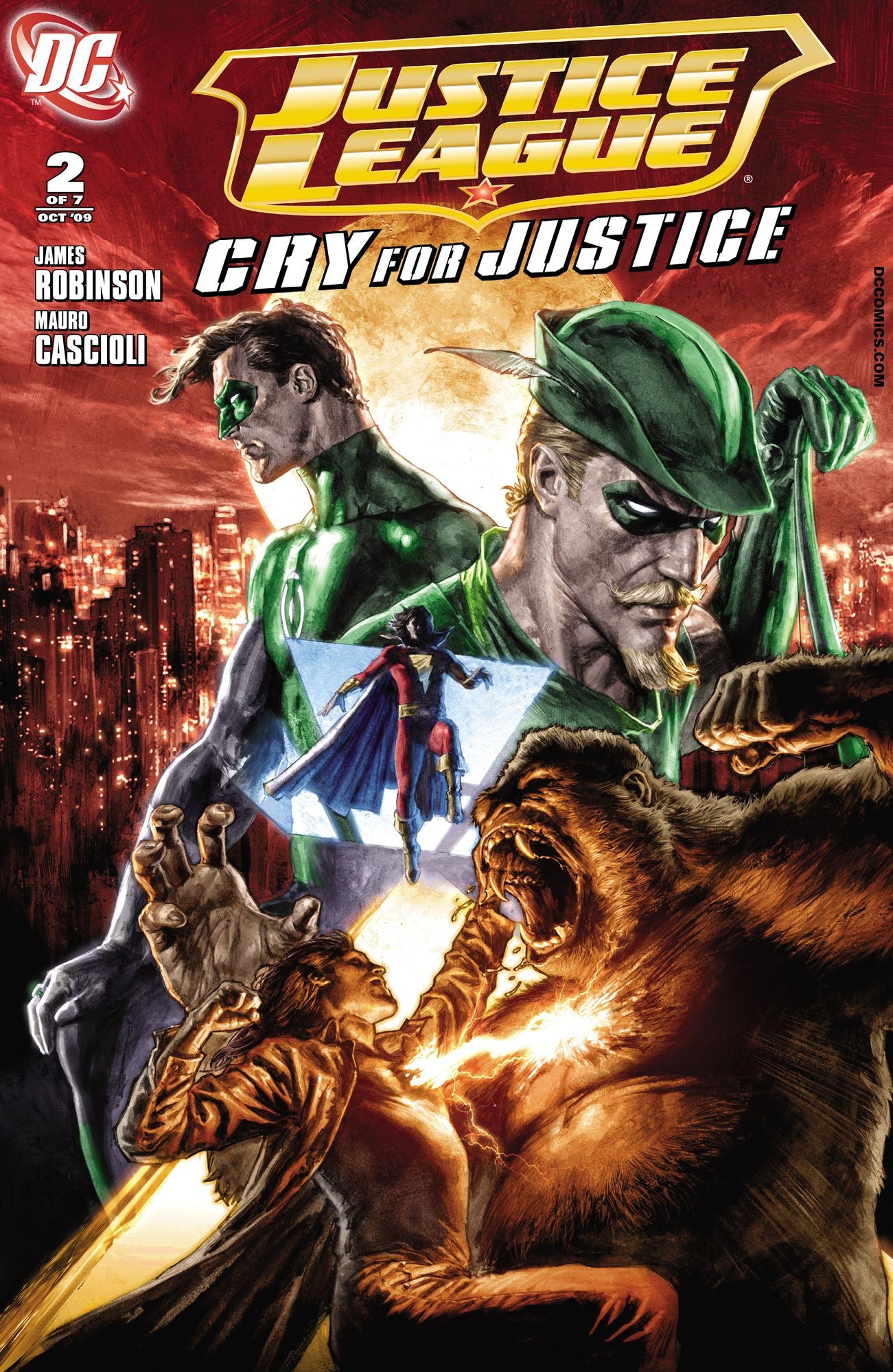 Justice League: Cry for Justice (2009-) #2