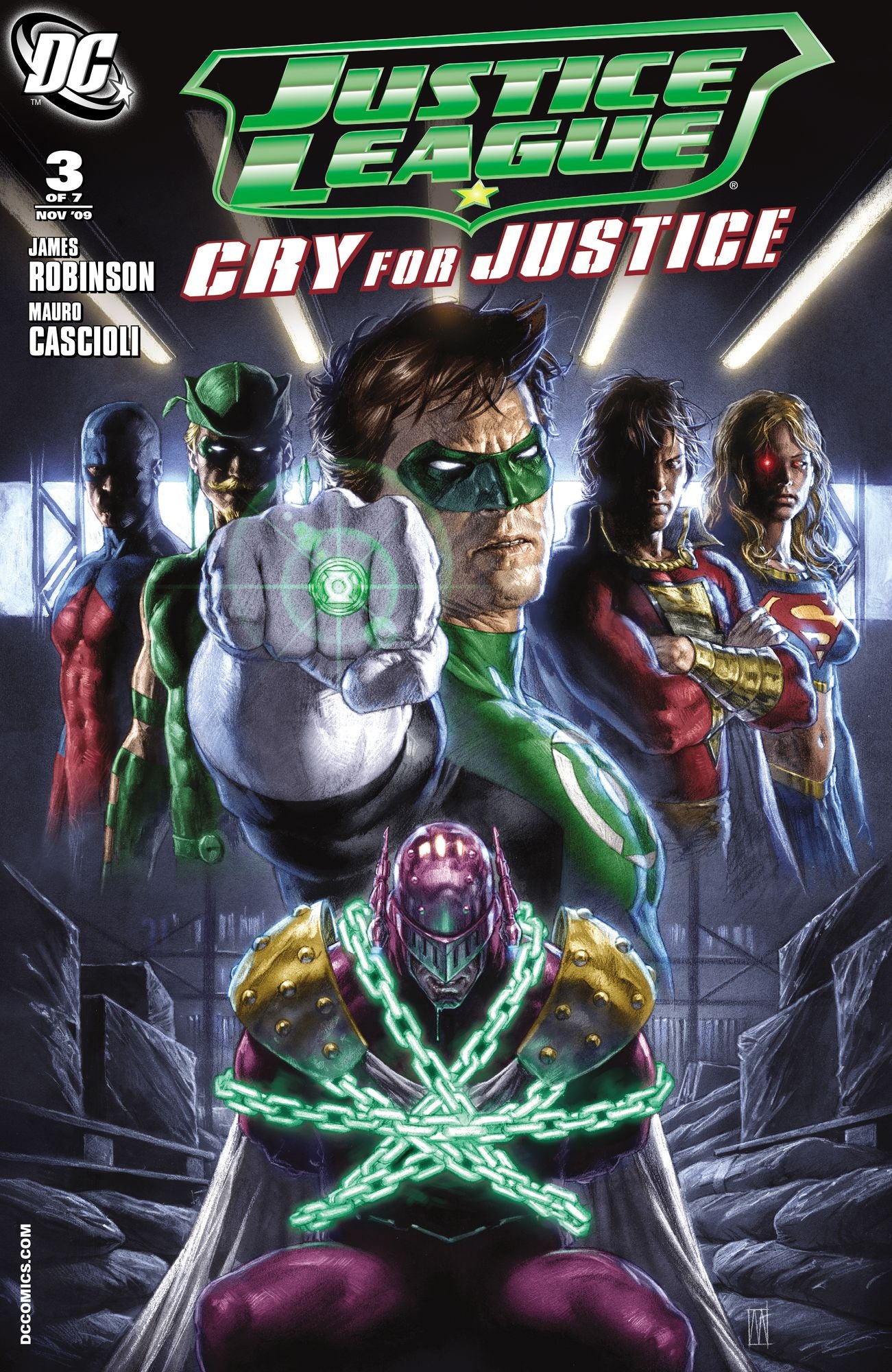 Justice League: Cry for Justice (2009-) #3