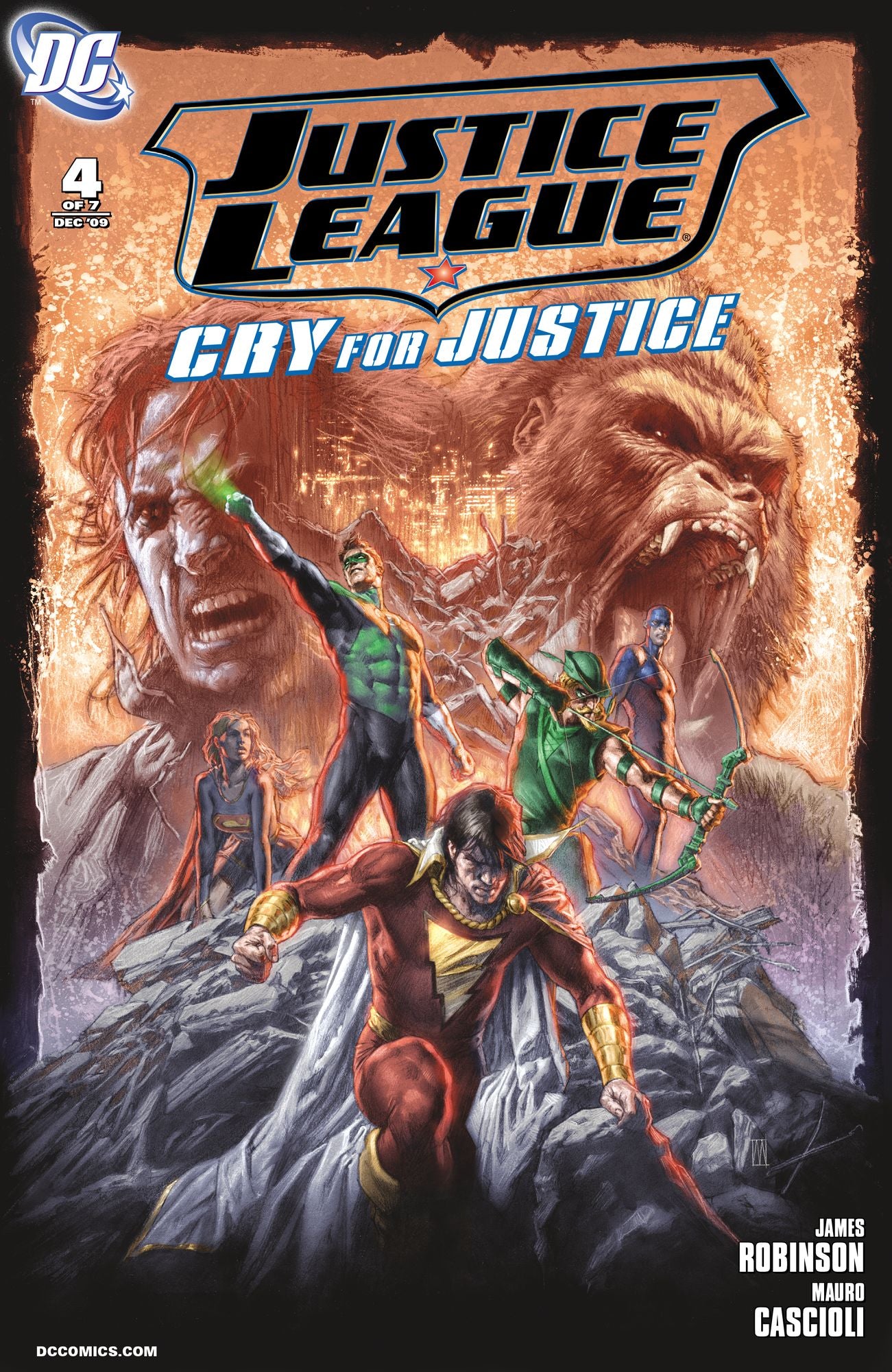 Justice League: Cry for Justice (2009-) #4