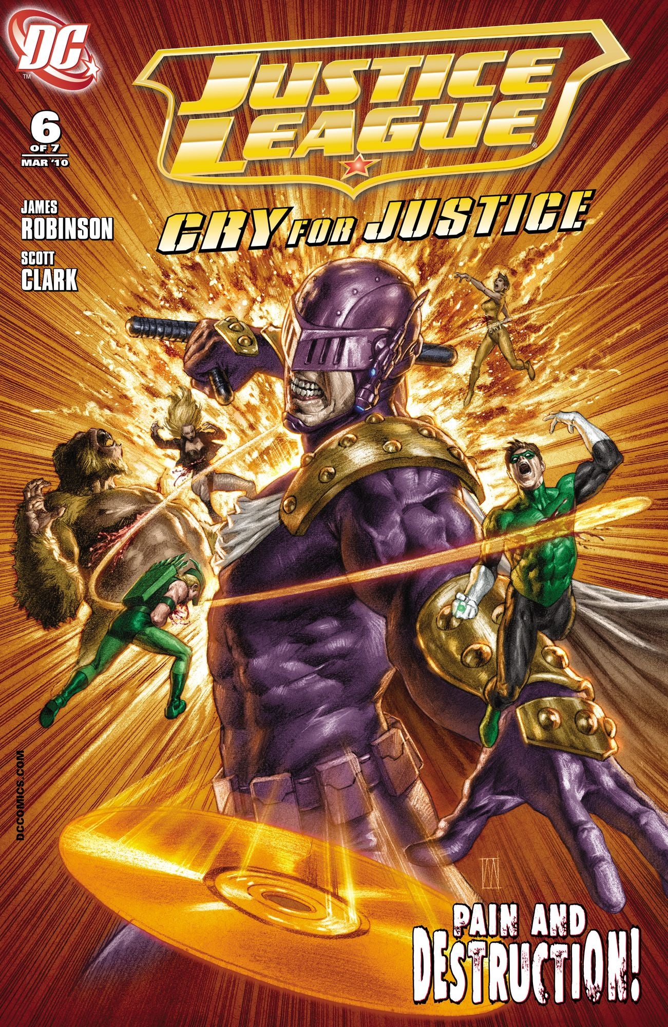 Justice League: Cry for Justice (2009-) #6