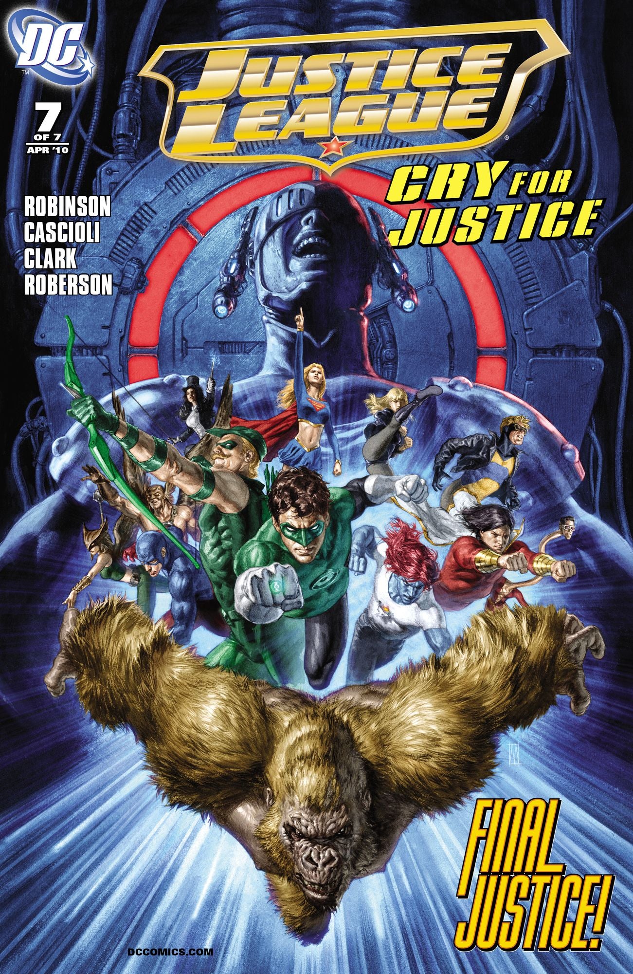 Justice League: Cry for Justice (2009-) #7