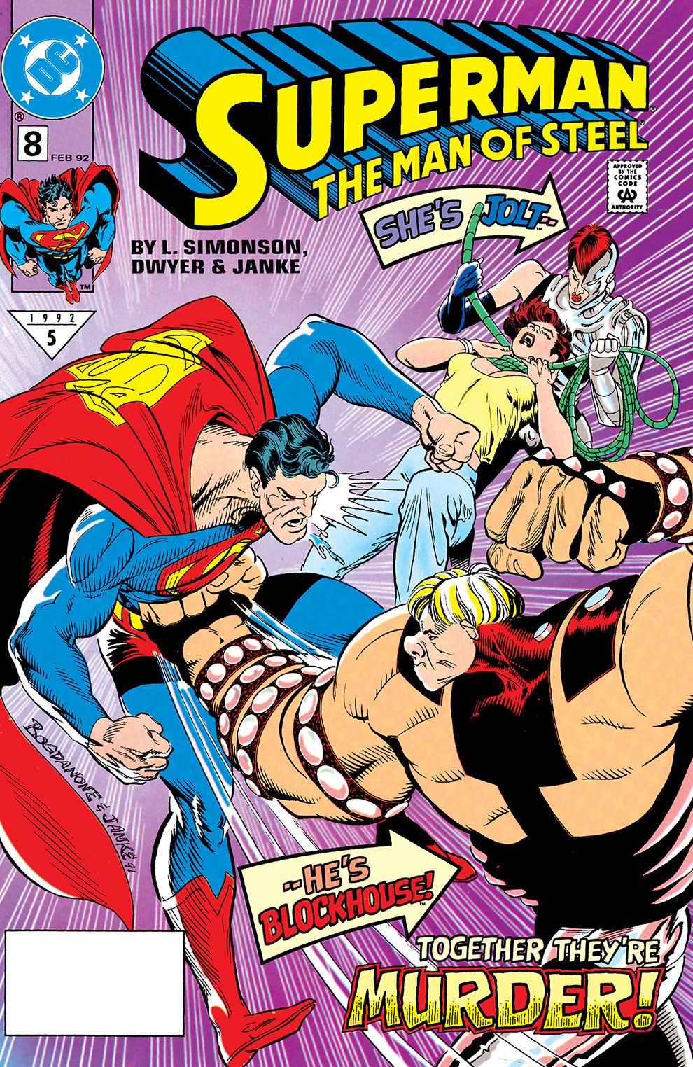 Superman: The Man of Steel (1991-) #8