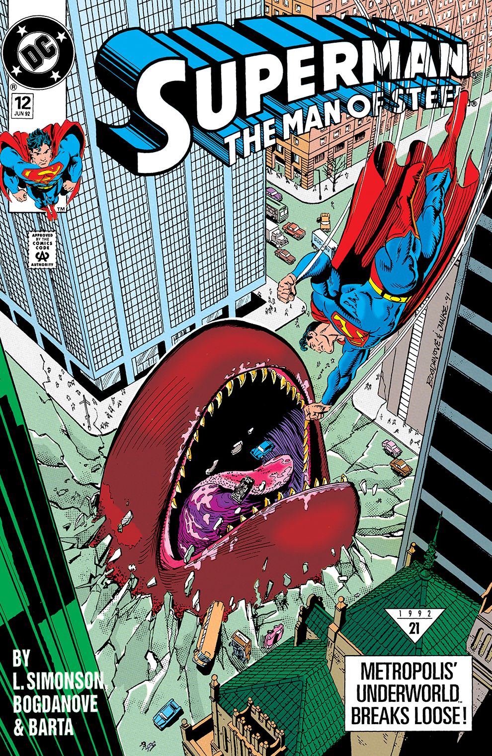 Superman: The Man of Steel (1991-) #12