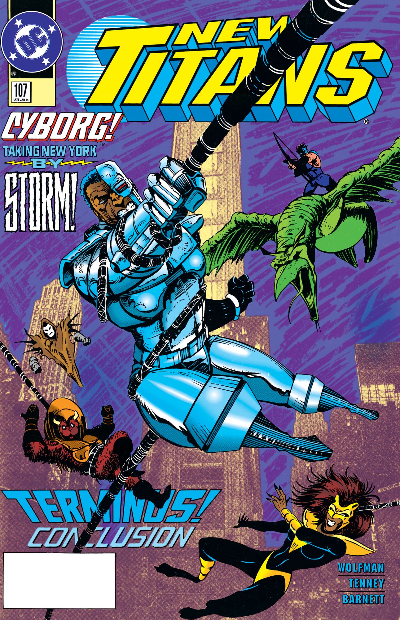 The New Titans (1988-) #107