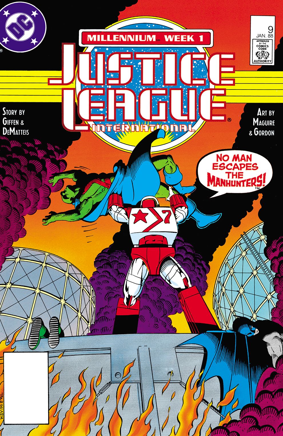 Justice League International (1987-) #9