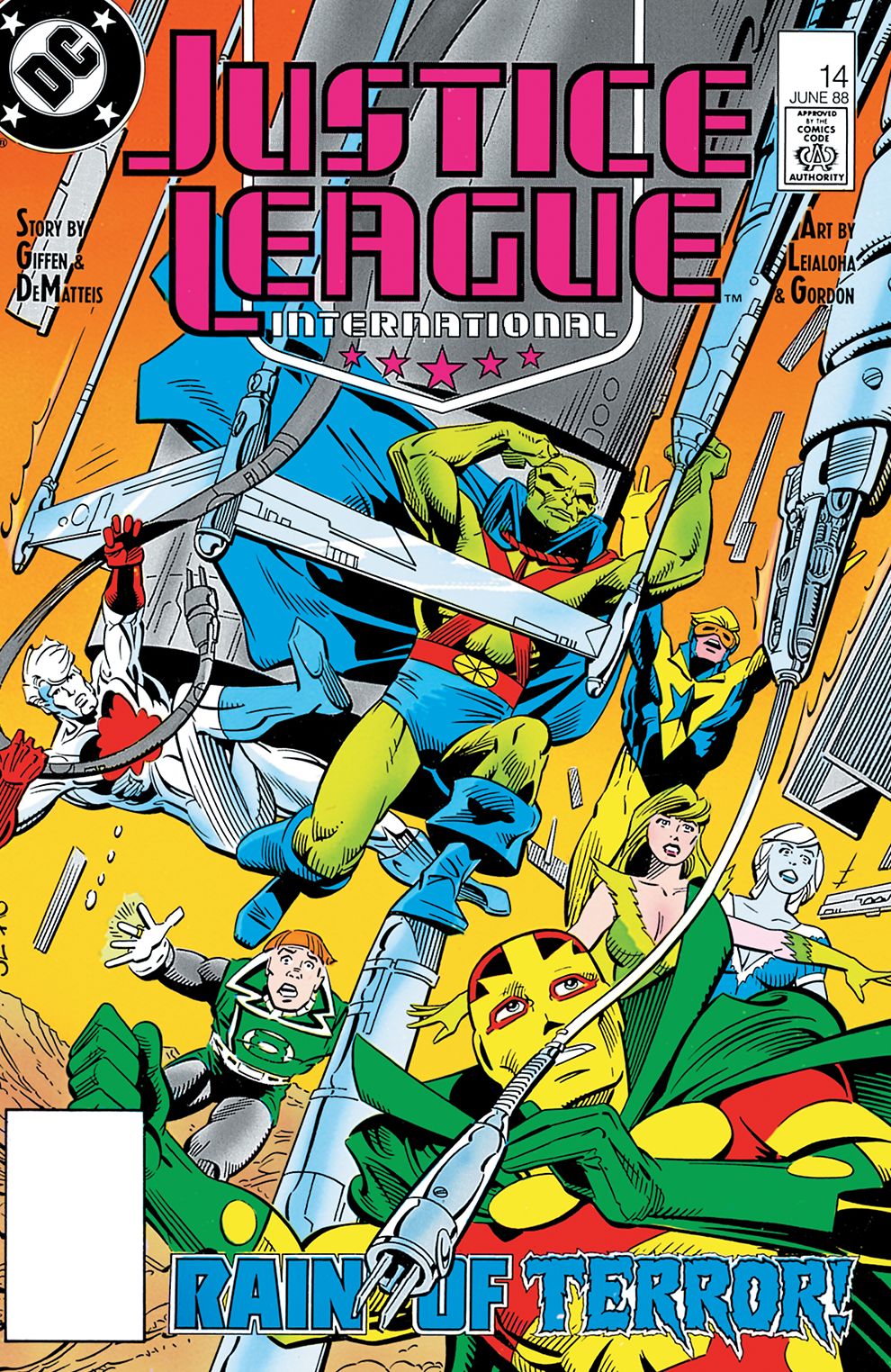 Justice League International (1987-) #14