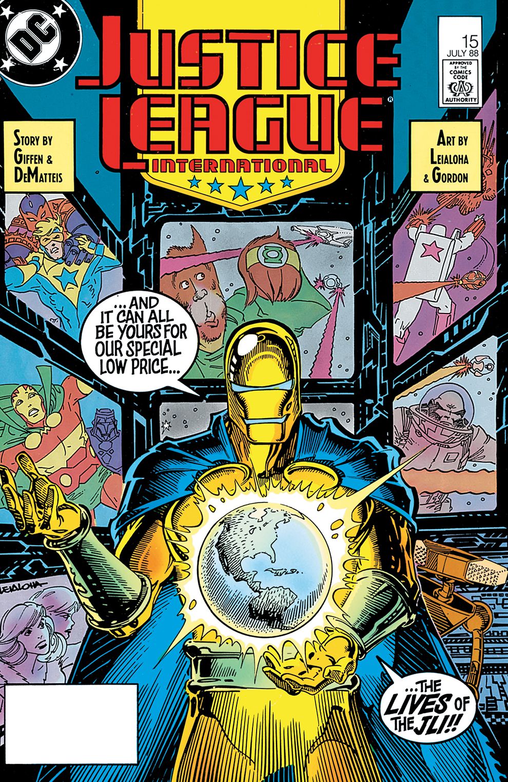 Justice League International (1987-) #15