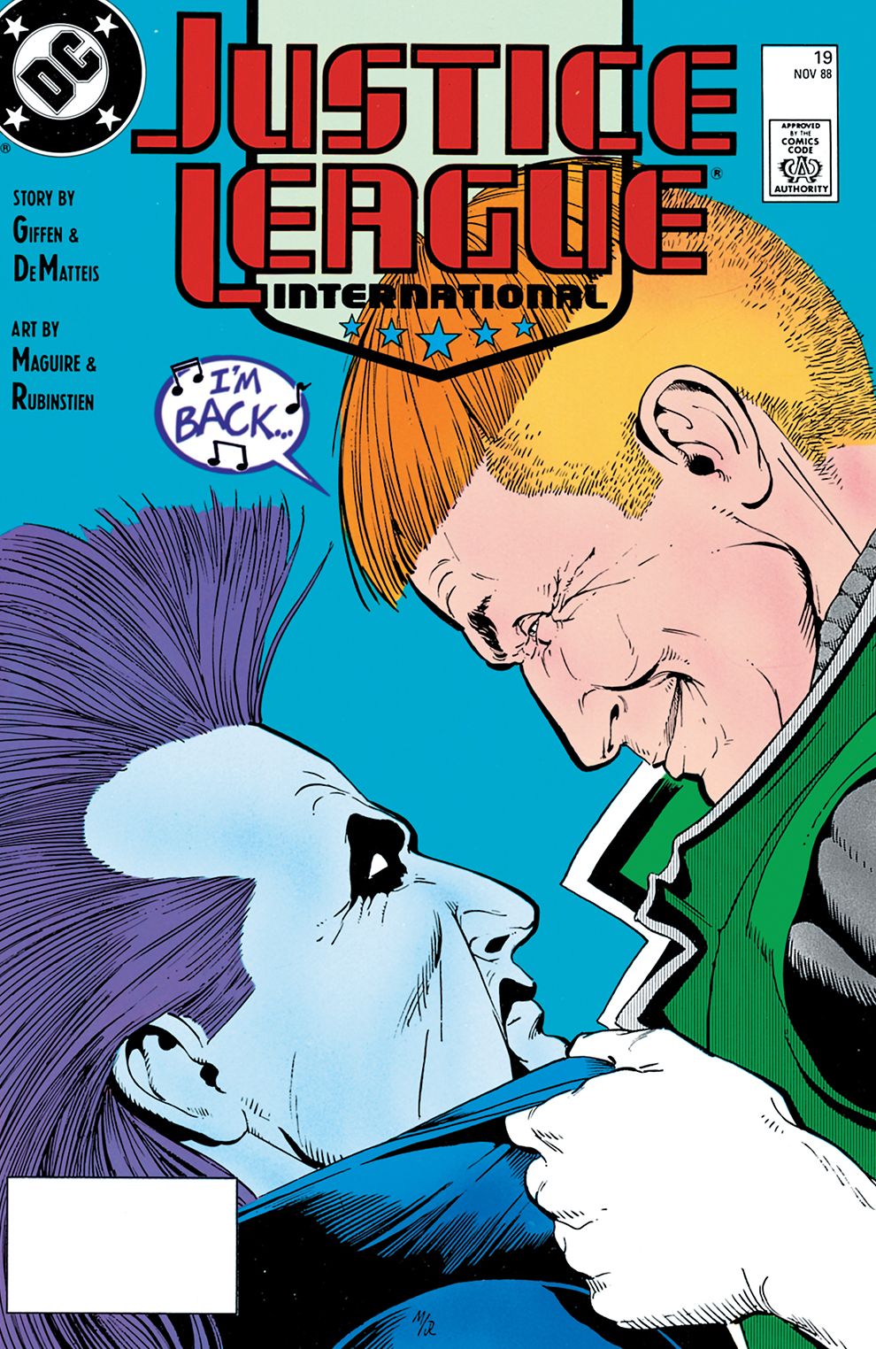 Justice League International (1987-) #19