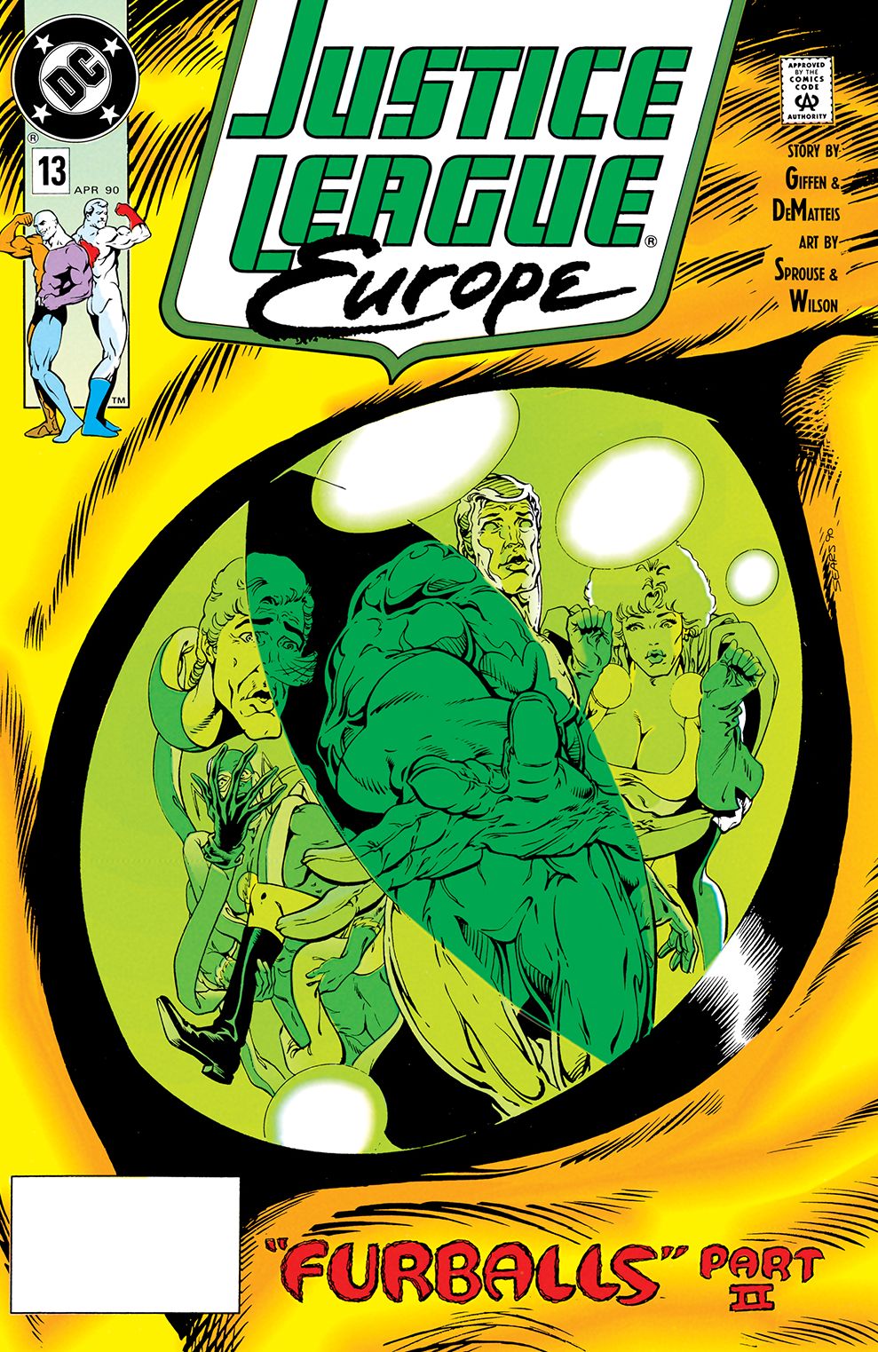 Justice League Europe (1989-) #13 (NOOK Comic with Zoom View)