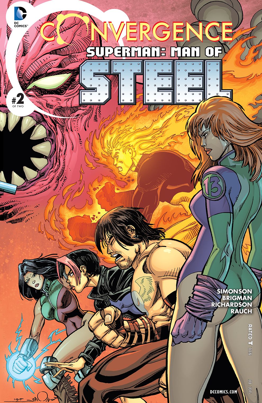 Convergence: Superman: Man of Steel (2015-) #2 (NOOK Comic with Zoom View)