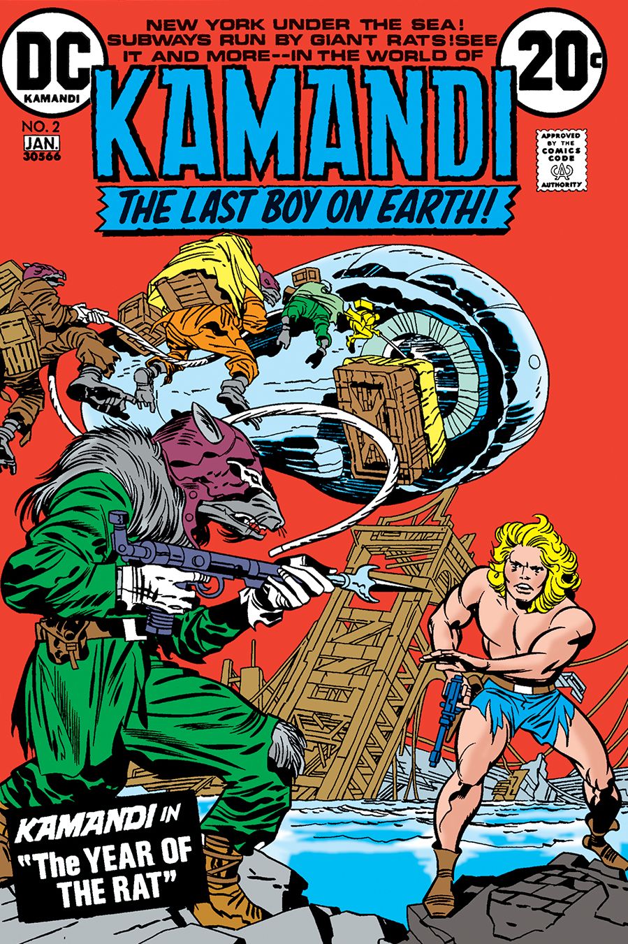 Kamandi: The Last Boy on Earth (1972-) #2