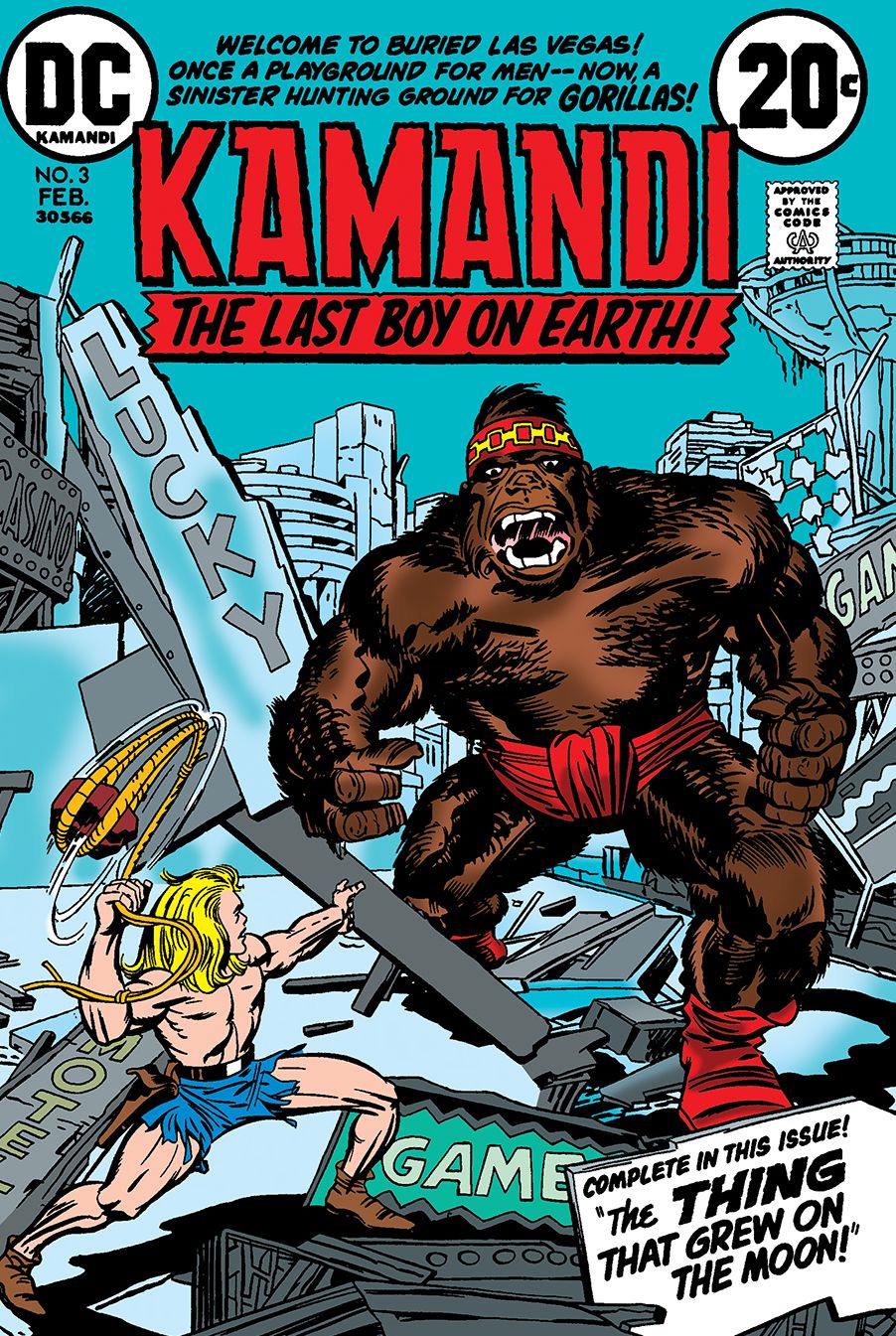 Kamandi: The Last Boy on Earth (1972-) #3