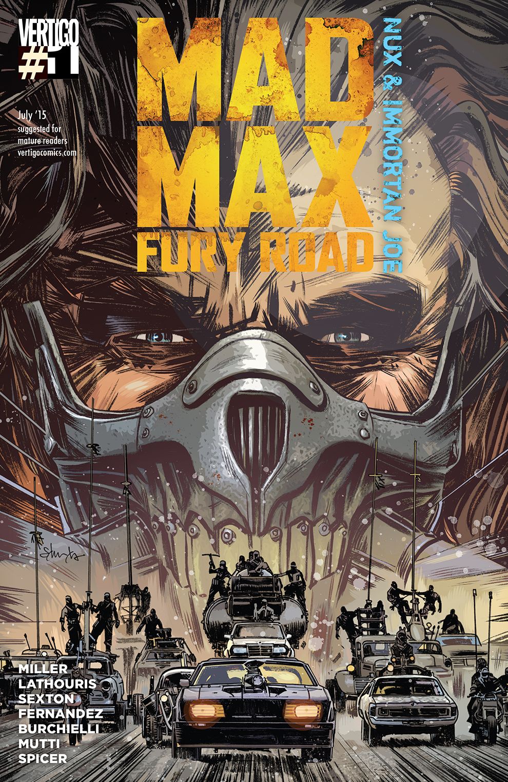 Mad Max: Fury Road: Nux & Immortan Joe (2015) #1 (NOOK Comic with Zoom View)