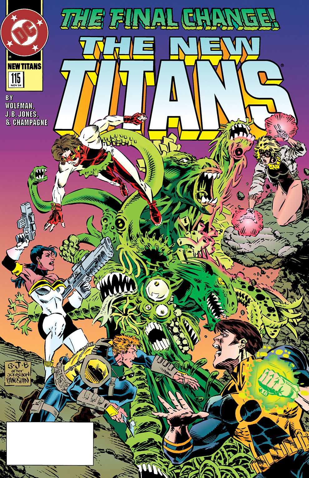 The New Titans (1984-) #115