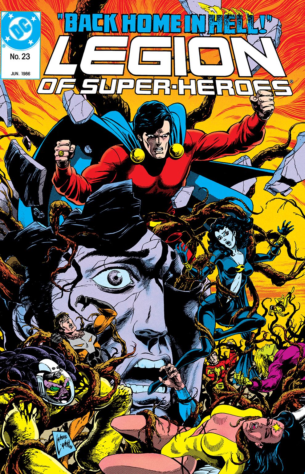 Legion of Super-Heroes (1984-) #23