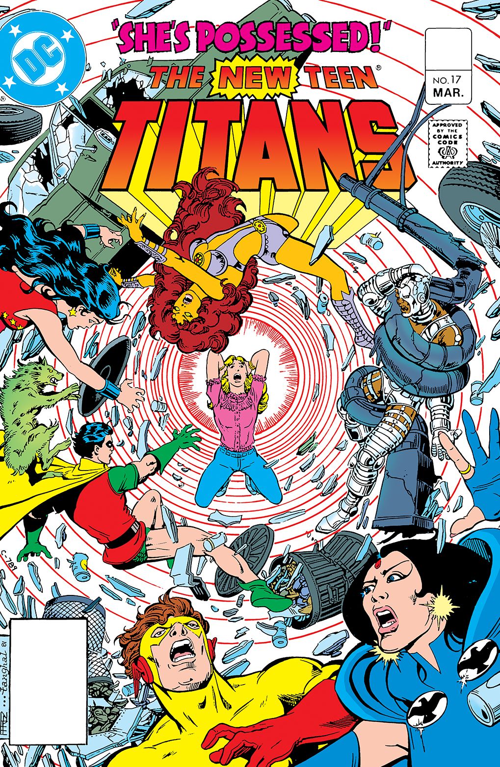 The New Teen Titans (1980-) #17