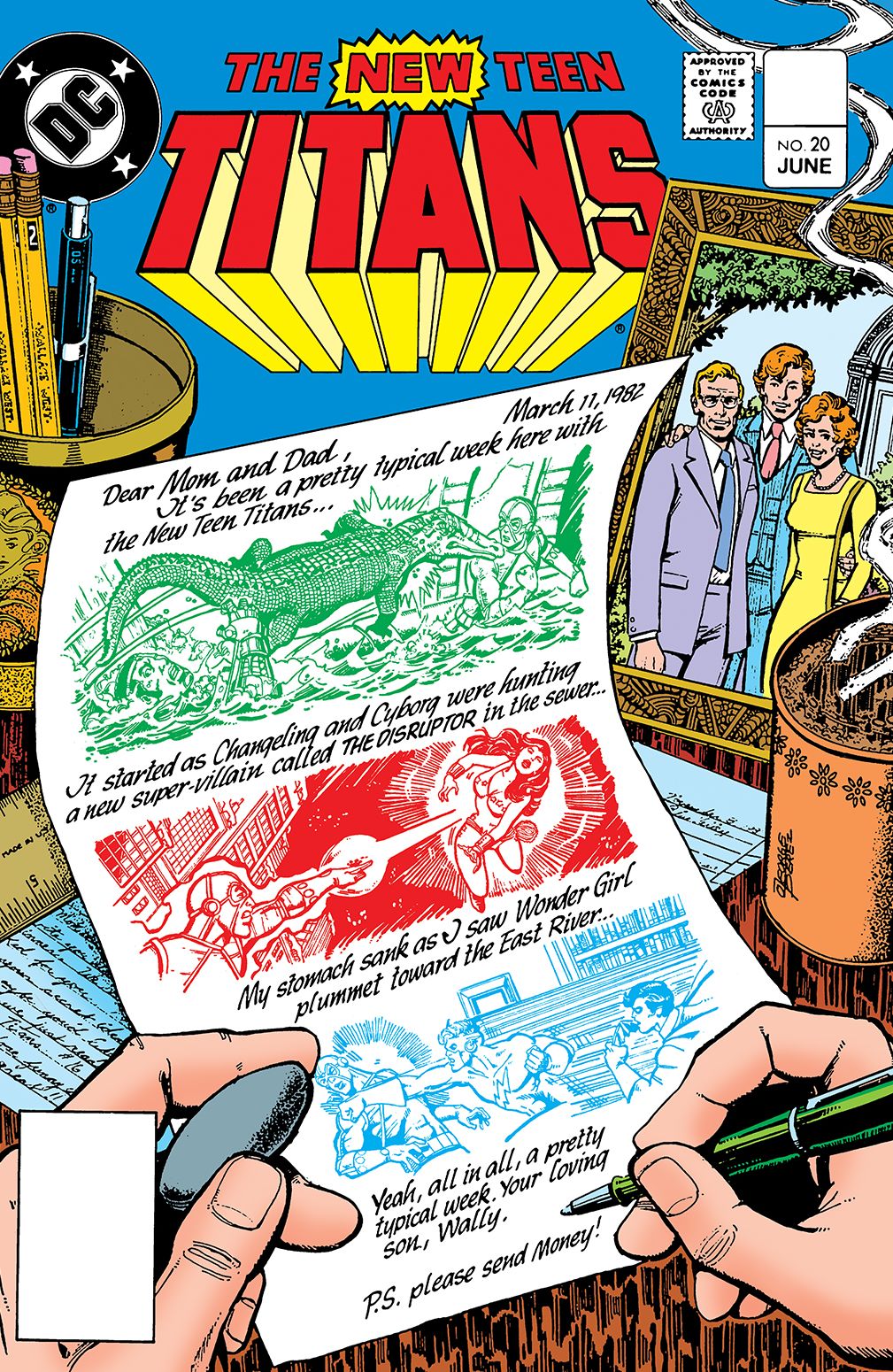 The New Teen Titans (1980-) #20