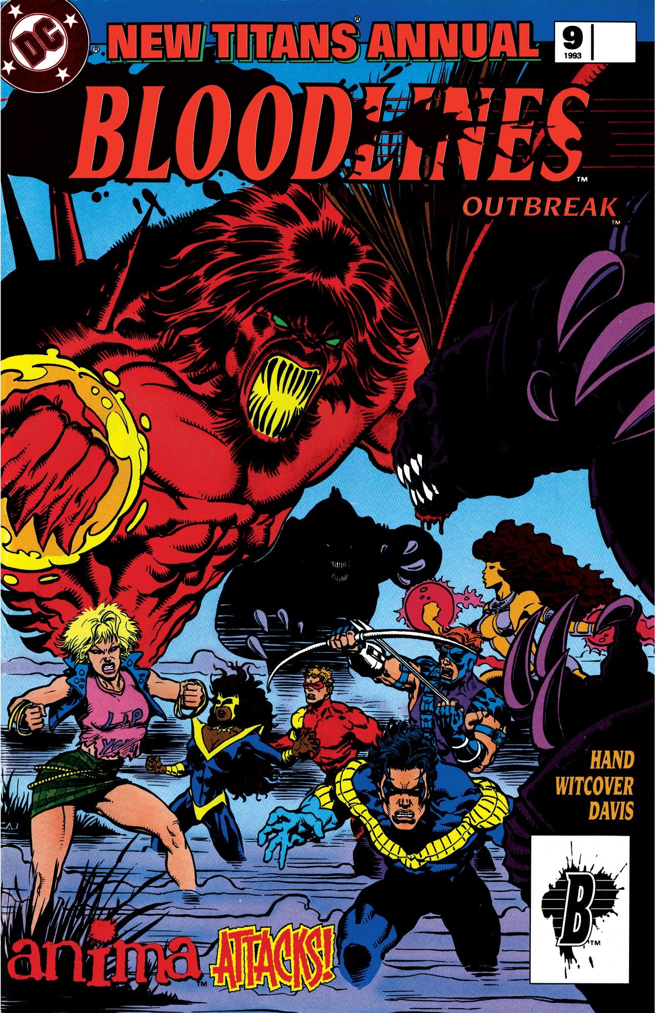 The New Titans Annual (1988-) #9