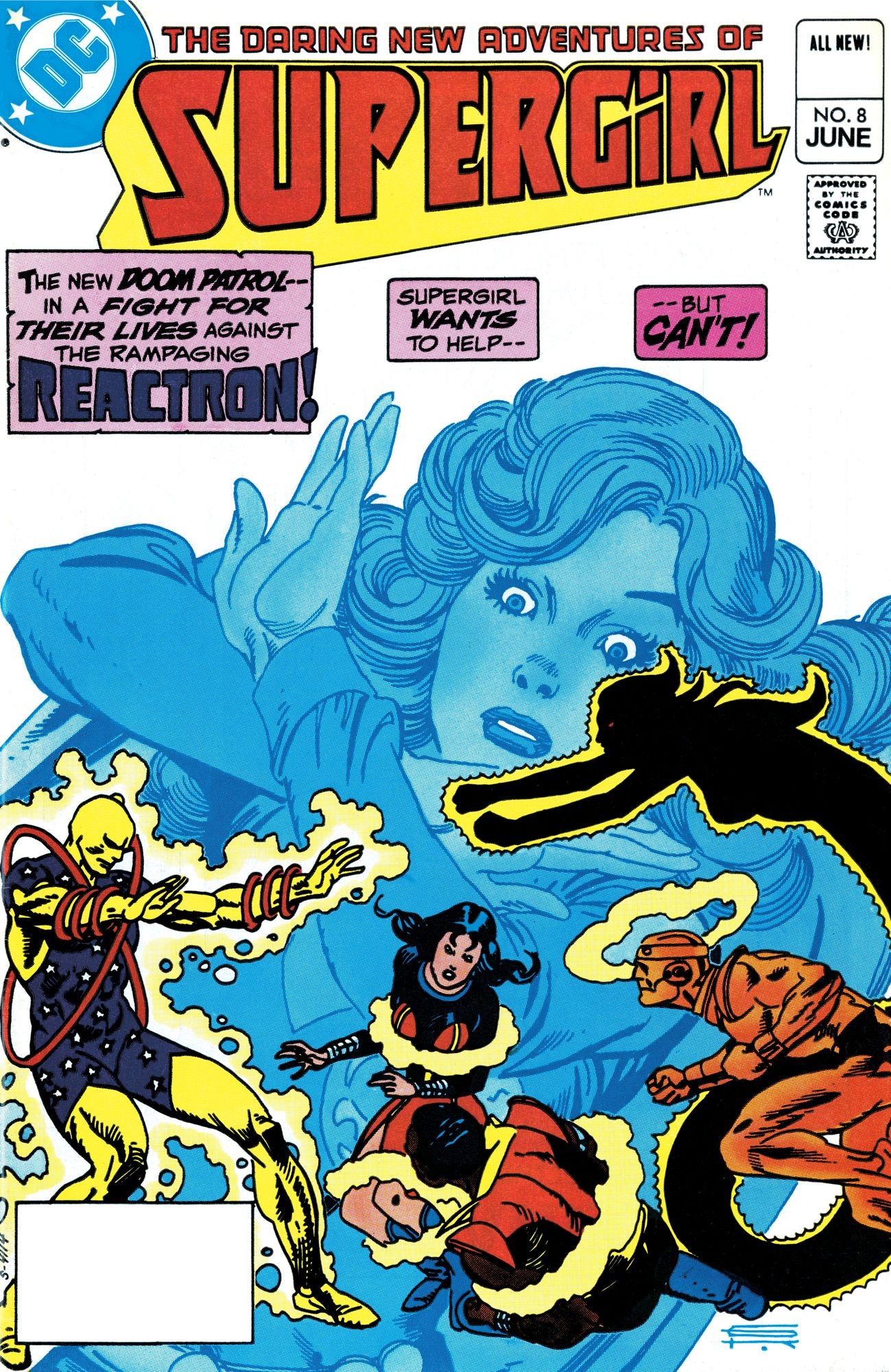 The Daring New Adventures of Supergirl (1982-) #8