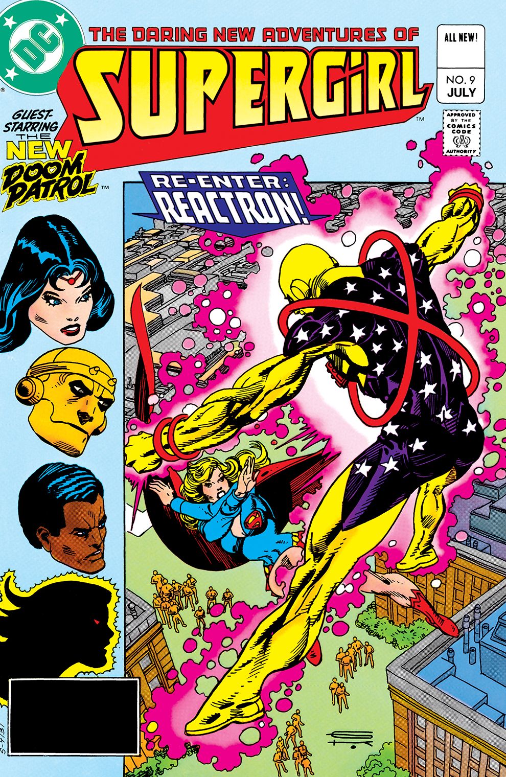 The Daring New Adventures of Supergirl (1982-) #9