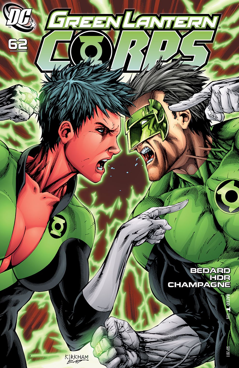 Green Lantern Corps (2006-) #62
