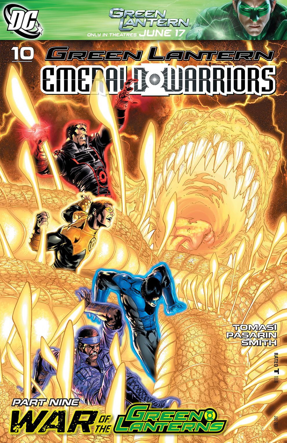 Green Lantern: Emerald Warriors (2010-) #10