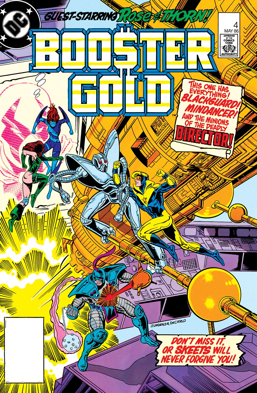 Booster Gold (1985-) #4