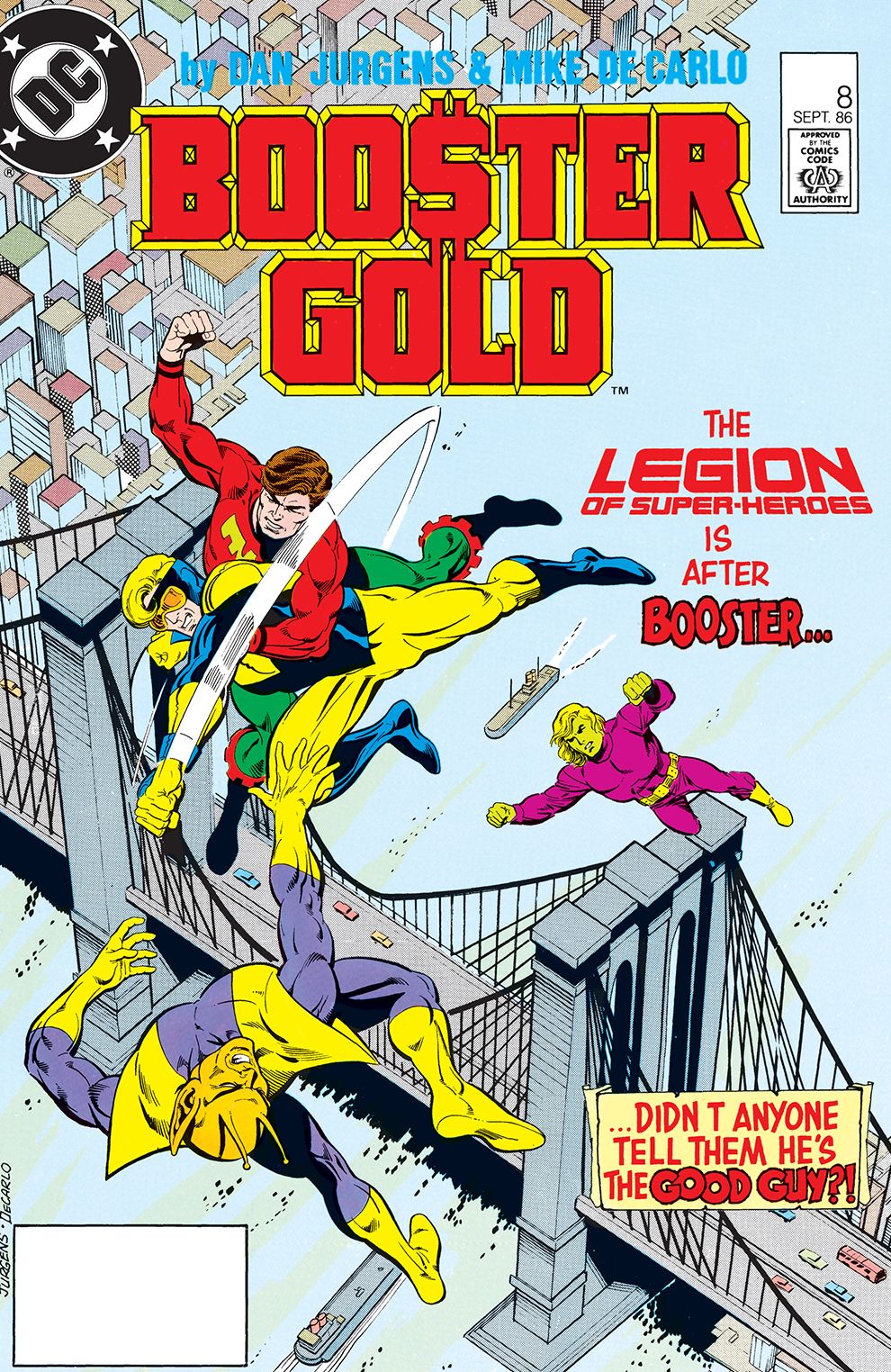 Booster Gold (1985-) #8
