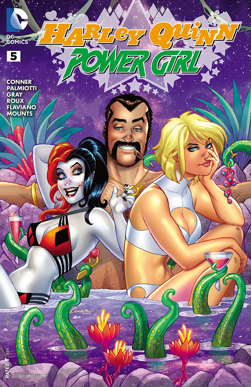 Harley Quinn and Power Girl (2015-) #5 (NOOK Comic with Zoom View)