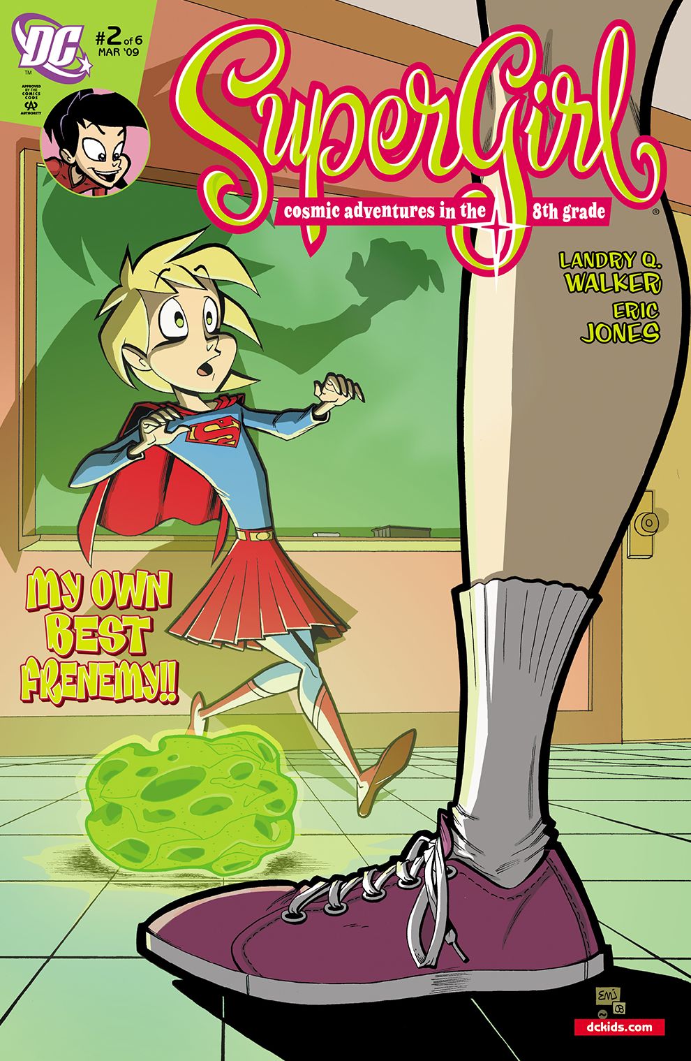 Supergirl: Cosmic Adventures in the 8th Grade (2008-) #2