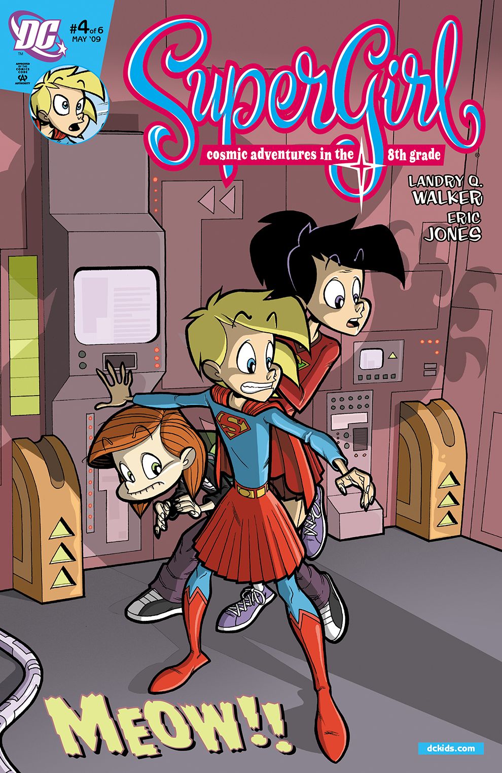 Supergirl: Cosmic Adventures in the 8th Grade (2008-) #4