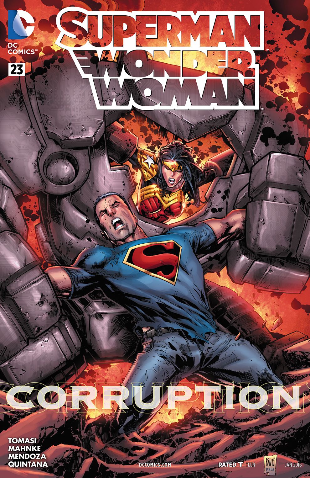 Superman/Wonder Woman (2013-) #23 (NOOK Comic with Zoom View)