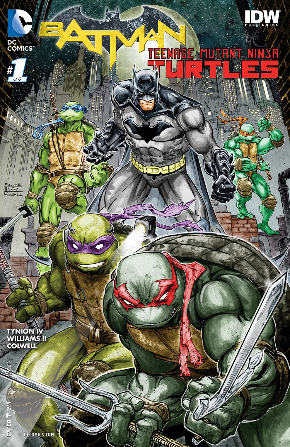 Batman/Teenage Mutant Ninja Turtles (2015-) #1 (NOOK Comic with Zoom View)