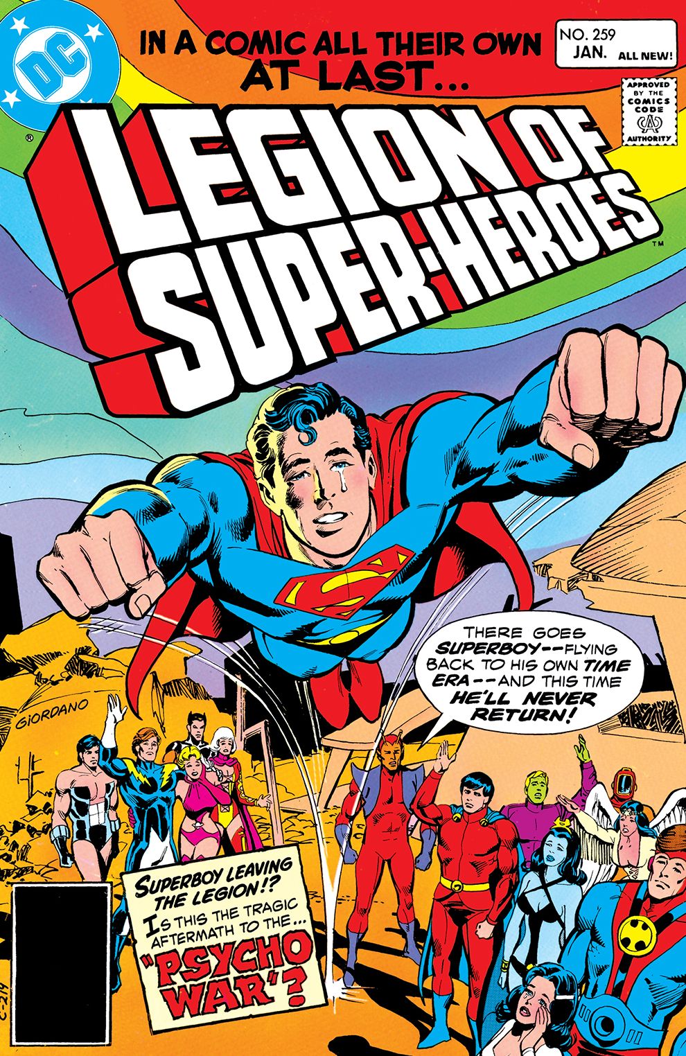 The Legion of Super-Heroes (1980-) #259