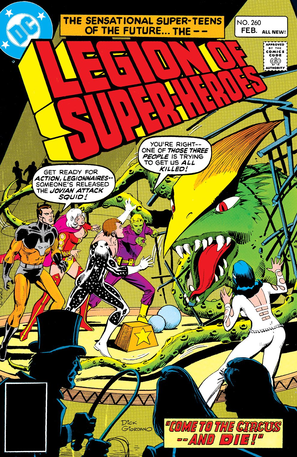 The Legion of Super-Heroes (1980-) #260