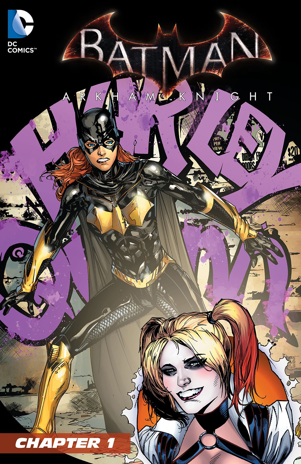 Batman: Arkham Knight - Batgirl & Harley Quinn Special (2015-) #1 (NOOK Comic with Zoom View)