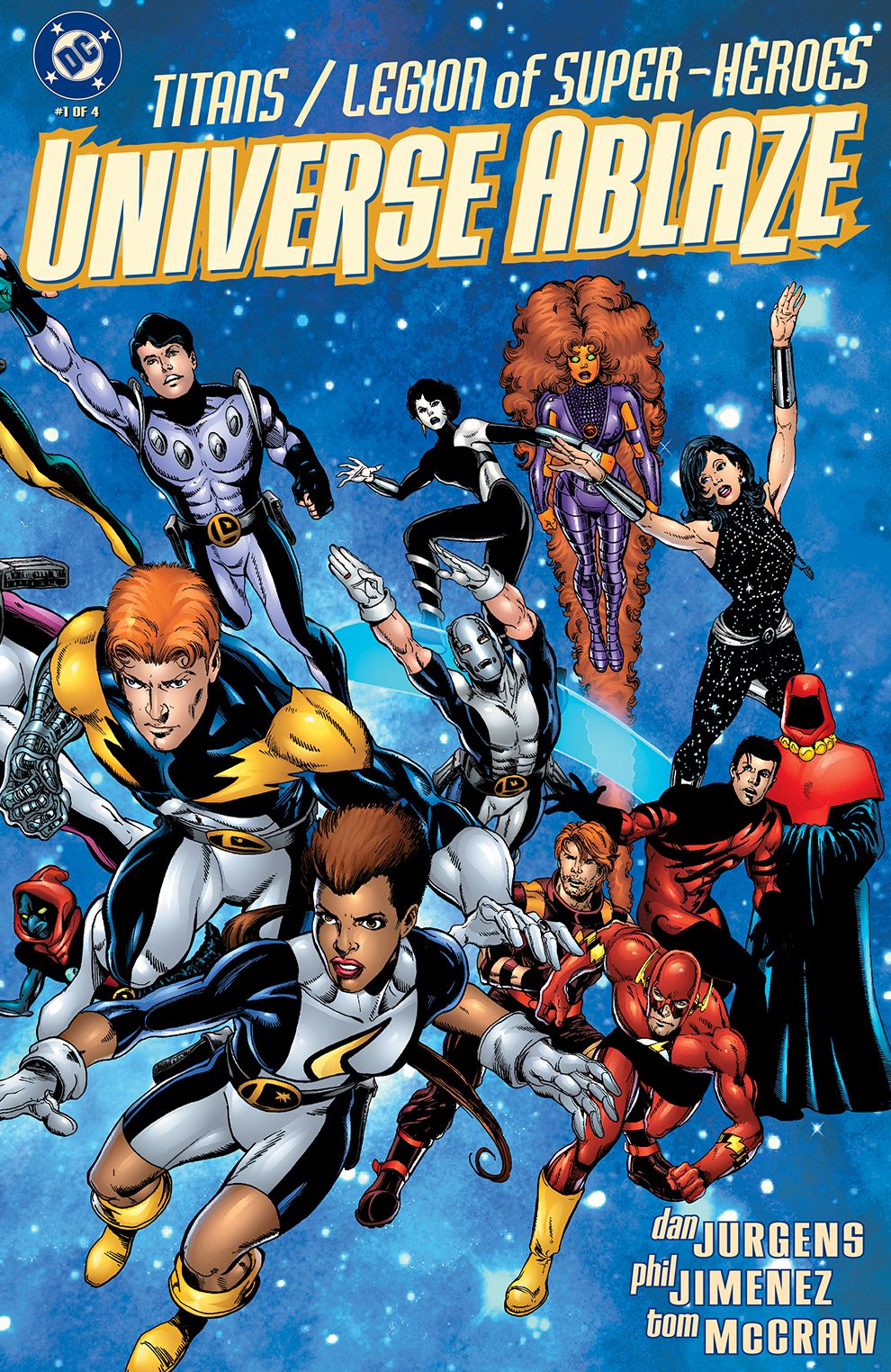 TitansLegion of Superheroes: Universe Ablaze (2000-) #1
