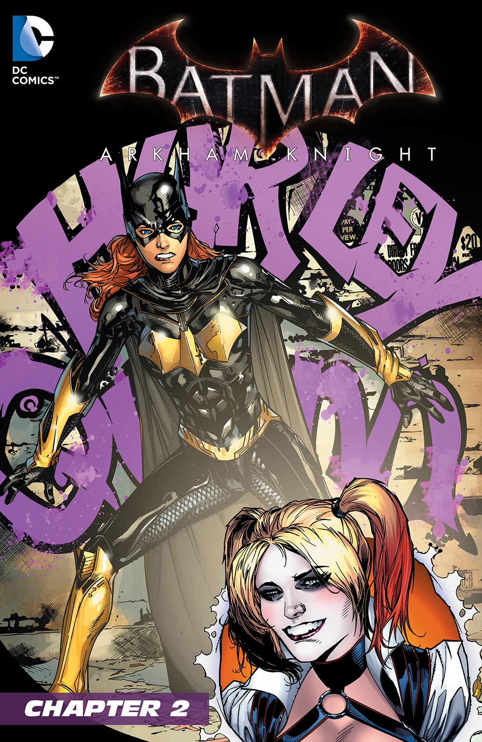 Batman: Arkham Knight - Batgirl & Harley Quinn Special (2015-) #2 (NOOK Comic with Zoom View)