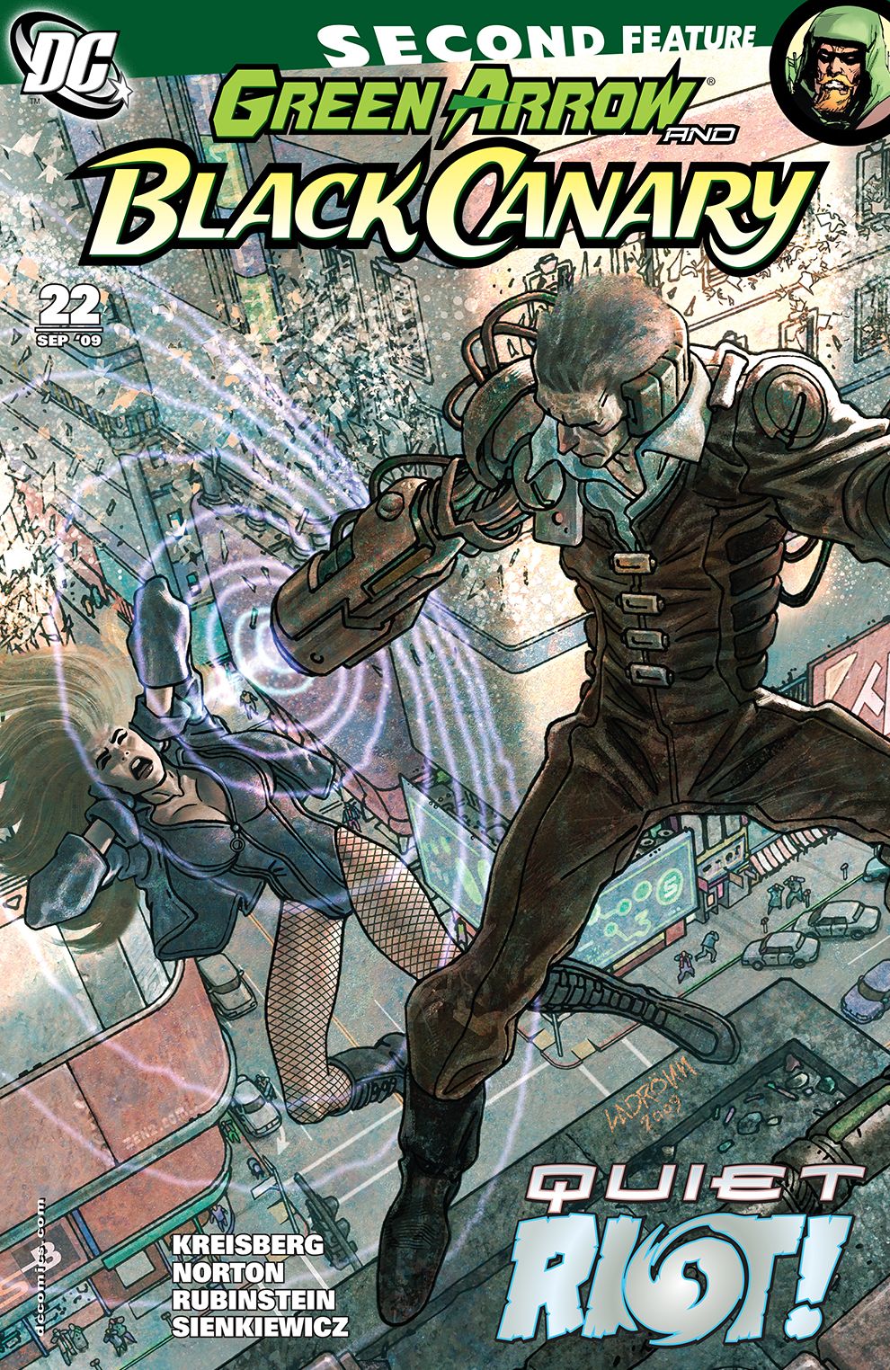 Green Arrow and Black Canary (2007-) #22
