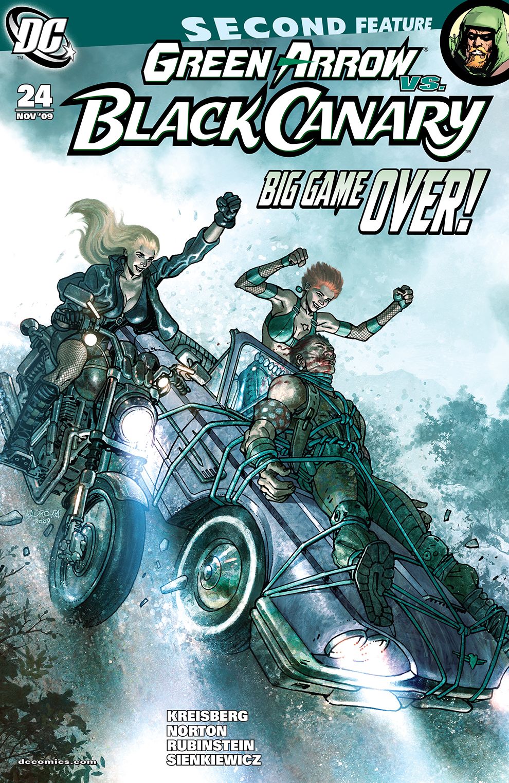 Green Arrow and Black Canary (2007-) #24